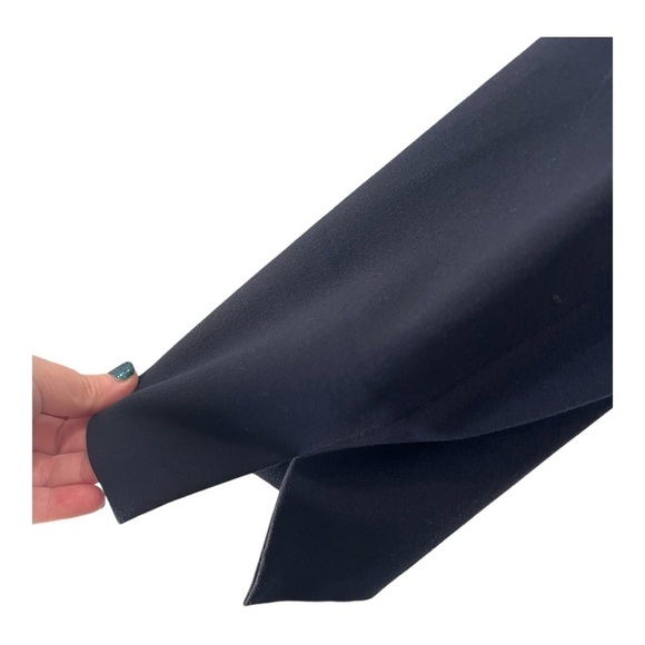 Lane Bryant Navy Blue One Button Closure Sharp Shoulder Blazer Jacket 26/28 - Picture 5 of 13